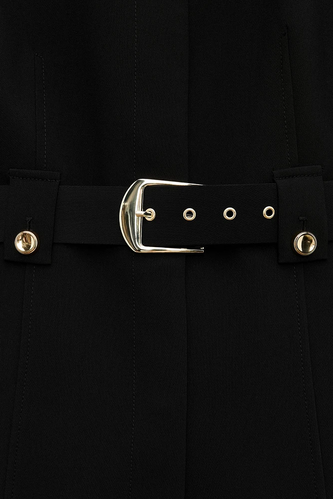 BUCKLE BELT BLAZER