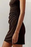 ROBE COURTE DRAPÉE