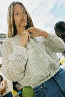 FLOWY ORGANZA JACKET