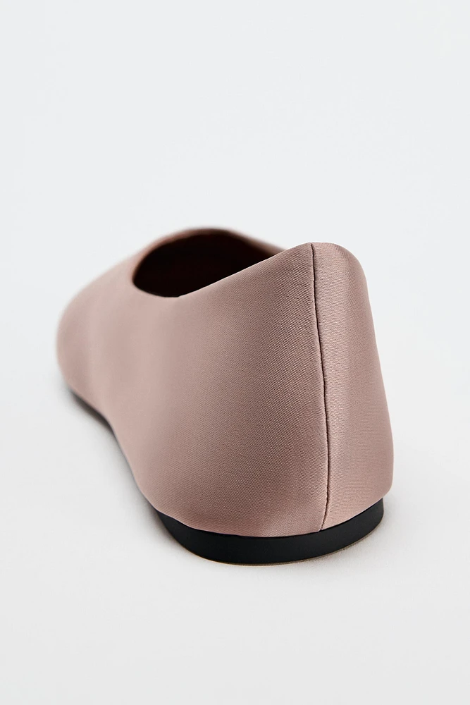 BALLERINES SATINÉES