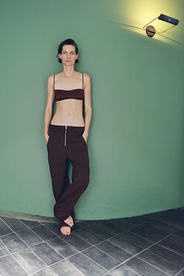 PANTALON À ZIP COLLECTION ZW