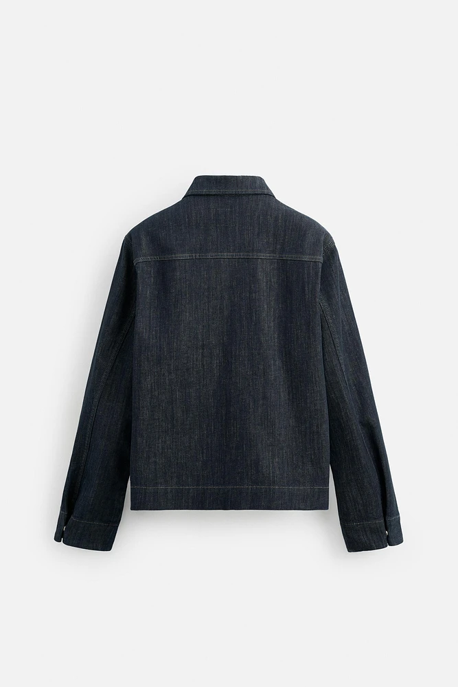 VESTE EN DENIM À POCHES