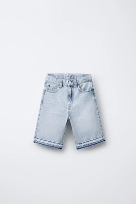 RELAXED BAGGY DENIM SHORTS