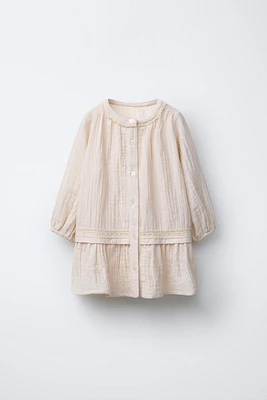 ROBE FLUIDE TEXTURÉE