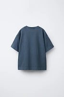 T-SHIRT ÉPAIS EFFET DÉLAVÉ