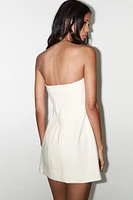 BOW BUSTIER DRESS