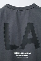 TEXT PRINT T-SHIRT