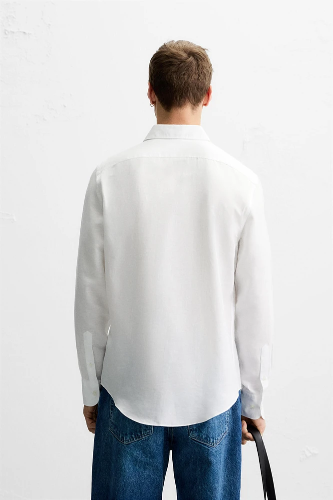 COTTON - LINEN SHIRT