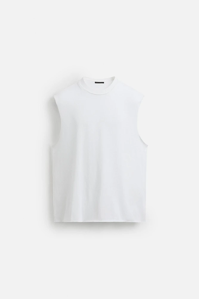 KNITTED TANK TOP