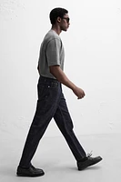JEAN STRAIGHT FIT BROSSÉ
