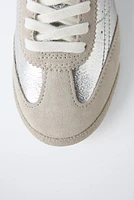 METALLIC SNEAKERS