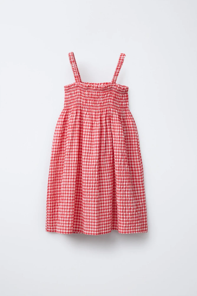 GINGHAM DRESS