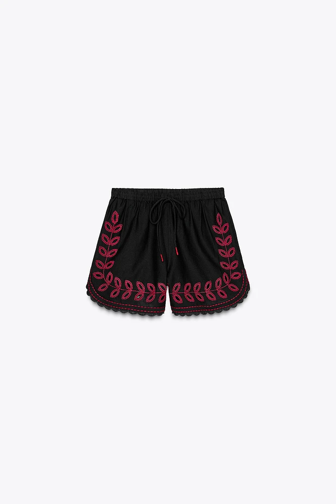 SHORTS BRODÉS ZW COLLECTION