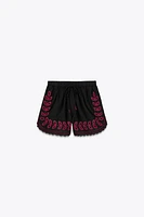 SHORTS BRODÉS ZW COLLECTION