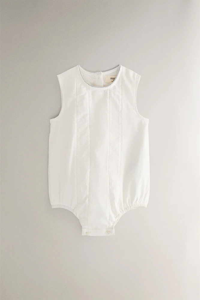 CHILDREN'S OPENWORK OVERALLS