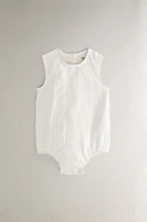 CHILDREN'S OPENWORK OVERALLS