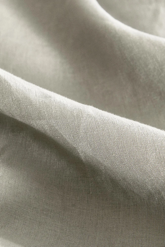 WASHED LINEN DUVET COVER (140 GXM²)