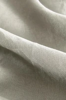 WASHED LINEN DUVET COVER (140 GXM²)