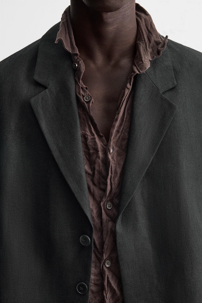 BLAZER DE COSTUME 100 % LIN