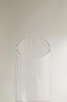 FLÛTE ONDULATIONS VERRE RECYCLABLE