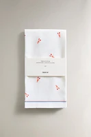 SET OF LOBSTER COTTON KITCHEN TOWELS (SET OF 2)