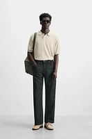 COTTON-HEMP STRAIGHT FIT JEANS