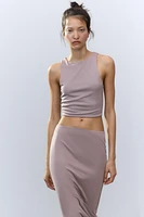 SLEEVELESS CROP TOP