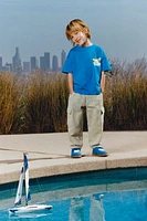 SERGED CARGO PANTS