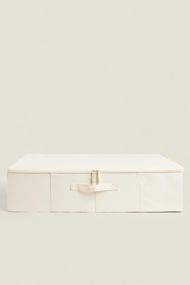 FOLDABLE STORAGE BOX WITH LID