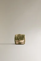 TROUSSE DE TOILETTE SIMPLE DÉTAIL CUIR