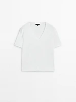 T-shirt à manches courtes 100 %coton