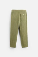 TEXTURED PANTS