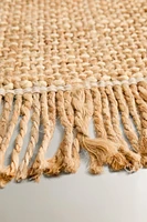 TAPIS JUTE FRANGES