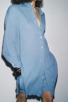 ZW COLLECTION LONG STRIPED SHIRT
