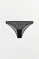 MESH PANTIES