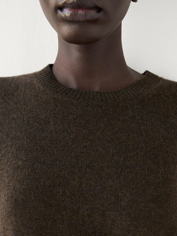 Pull en maille 100 % cachemire