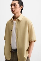 CHEMISE À IMPRIMÉ EN CONTRASTE