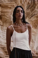 POLYAMIDE SPAGHETTI STRAP CAMISOLE