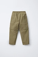 PANTALON NYLON AMOVIBLE BERMUDA
