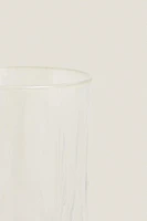 TALL TUMBLER WITH RAISED DESIGN
