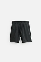 GEOMETRIC JACQUARD SHORTS