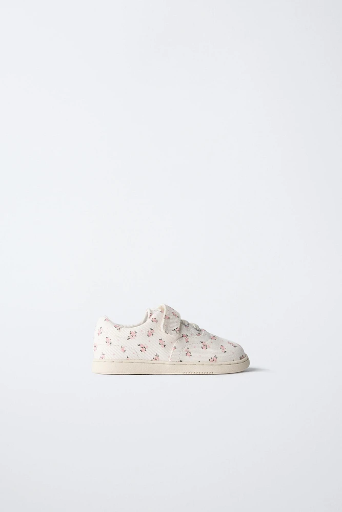 FLORAL BAREFOOT SNEAKERS
