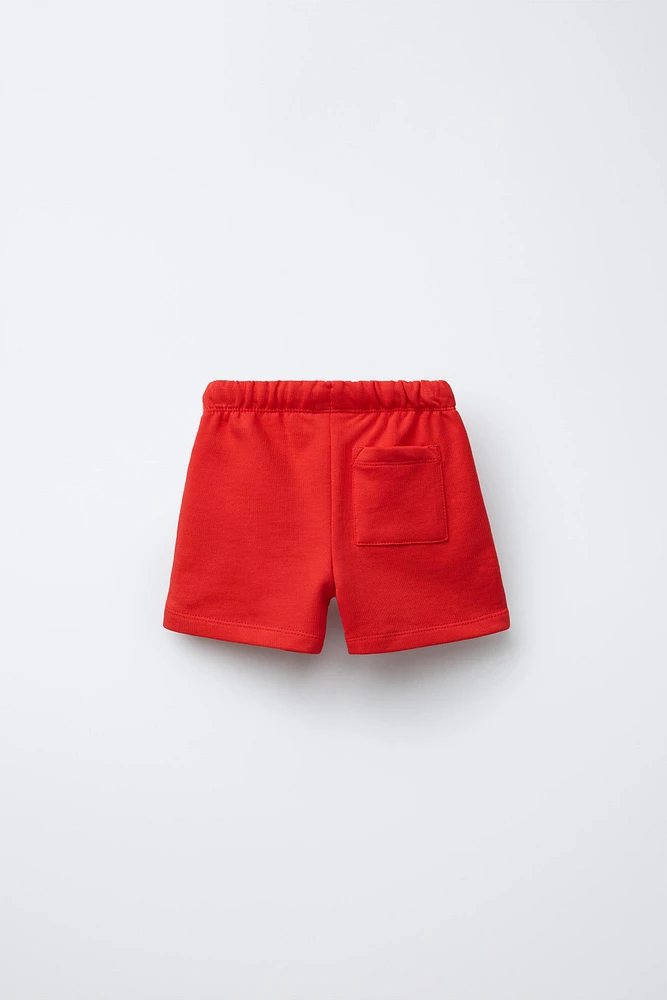 TEXT BAND SHORTS