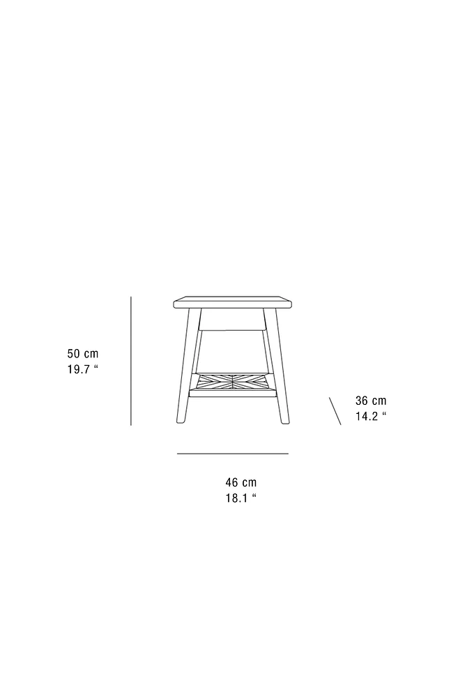 PETITE TABLE BOIS