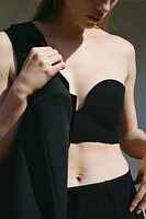 SWEETHEART BANDEAU TOP
