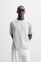 PRINTED TEXT T-SHIRT