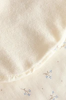 CHILDREN'S SHOULDER BIB WITH MINI FLOWERS