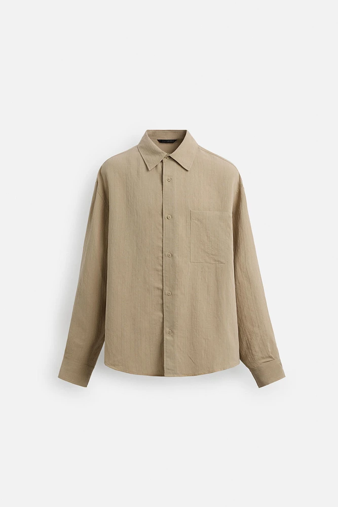 CHEMISE FLUIDE À POCHE