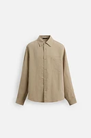 CHEMISE FLUIDE À POCHE