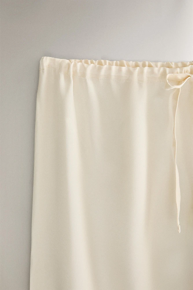 SATEEN PANTS